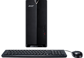 ACER Aspire TC-885 - Desktop PC,  , 256 GB SSD + 1 TB HDD, 16 GB RAM, Schwarz