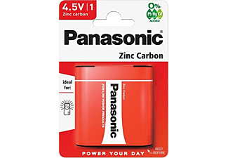 PANASONIC Red Zinc  4.5V lapos cink-carbon tartós elem 1db (3R12RZ/1BP)