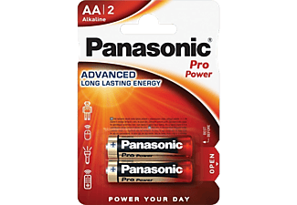 PANASONIC Pro Power AA ceruza 1.5V szupertartós alkáli elemcsomag 2db (LR6PPG-2BP)