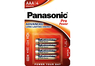 PANASONIC Pro Power AAA mikro 1.5V szupertartós alkáli elemcsomag 4db (LR03PPG-4BP)