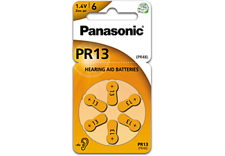 PANASONIC Cink-levegő elem, PR48 6 db (PR13L/6LB)