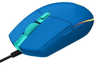 LOGITECH G203 LIGHTSYNC vezetékes gaming egér, kék (910-005798)