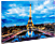 FAMILY POUND 58018F LED-es fali hangulatkép, "Eiffel torony", 38x48 cm
