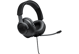 JBL Quantum 100 Gaming Kablolu Kulak Üstü Kulaklık Siyah