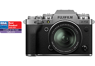 FUJIFILM X-T4 + XF 18-55 mm objektív kit, ezüst