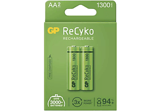 GP ReCyko NiMH Tölthető akkumulátor, HR6 (AA) 1300mAh, 2db (B2123)