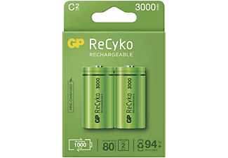 GP ReCyko NiMH Tölthető akkumulátor, HR14 (C ) 3000mAh, 2db (B2133)
