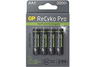 GP ReCyko Pro Photo Flash tölthető akkumulátor, HR6 (AA) 2000mAh, 4db (B2420)