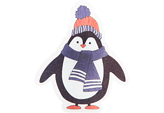FAMILY CHRISTMAS 56513B Karácsonyi RGB LED dekor - öntapadós - pingvin