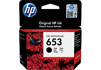 HP 653 Tintapatron, fekete, 360 oldal (3YM75AE)