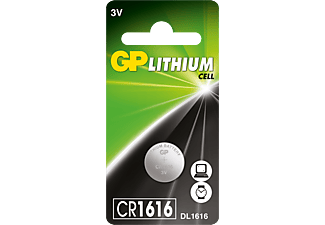 GP CR1616 Lityum Düğme Pil Tekli Kart