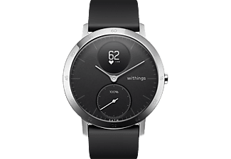 WITHINGS Steel HR 40mm fekete okosóra