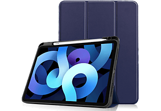 CELLECT iPad Air 4 2020 tablet tok tolltartóval, Kék