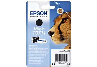 EPSON T0711 tintapatron, fekete (C13T07114012)