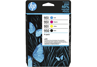 HP 950/951 fekete/háromszínű 4 darabos eredeti tintapatron (6ZC65AE)