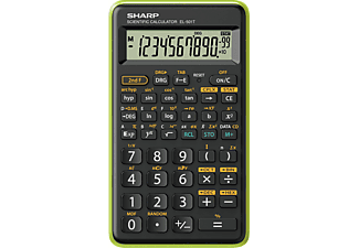 SHARP EL-501TBGR tudományos számológép, zöld