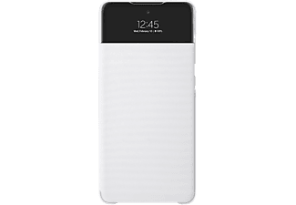 SAMSUNG Galaxy A72 s-view wallet cover, fehér (EF-EA725PWEG)