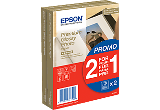 EPSON S042167 prémium fényes fotópapír 10x15cm, 255g, 2x40 lap (C13S042167)