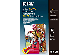 EPSON A/4 fényes fotópapír 20 lap (C13S400035)
