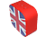 NAVON NWS-23 bluetooth hangszóró, UK zászló minta