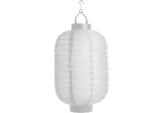 GARDEN OF EDEN 11399G-WH Szolár lampion, fehér, hidegfehér LED-es, 21 cm