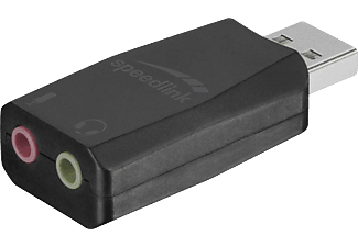 SPEED LINK Vigo USB hangkártya fekete (SL-8850-BK-01)