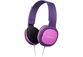 PHILIPS SHK2000PK/00 stereo vezetékes fejhallgató gyerekeknek, rózsaszín