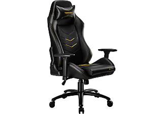 TESORO Alphaeon S3 gamer szék, fekete/citromsárga