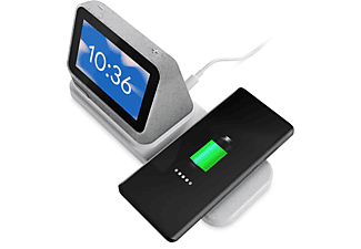 LENOVO Smart Clock 2 Grey + Qi-charger