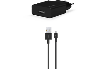 TTEC 2SCS20MS SmartCharger Seyahat Şarj Aleti 2.1A + Micro USB Kablo Siyah