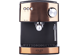 ADLER AD4404CR Kávéfőző, 15 bar, 850W, réz
