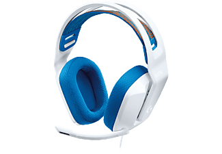 LOGITECH G335 gamer vezetékes fejhallgató mikrofonnal, fehér (981-001018)