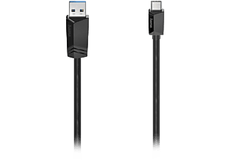 HAMA FIC USB-A/Type-C adatkábel, USB 3.1, 0,75 méter (200651)