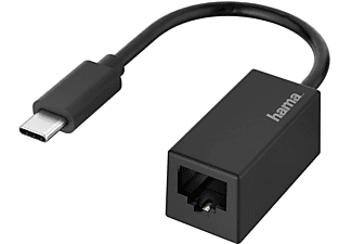 HAMA 200322 Adapter, USB-C - LAN gigabit