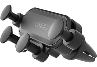 XO Szellőzőrácsra rögzíthető telefontartó C41, fekete (XOP-CARHOLDER-C41-BK)