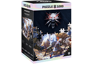 The Witcher: Geralt & Triss In Battle 1000 db-os puzzle