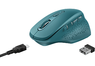 TRUST OZAA RECHARGEABLE MOUSE BLUE