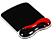 KENSINGTON Zselés egéralátét csuklótámasszal, piros-fekete (62402)