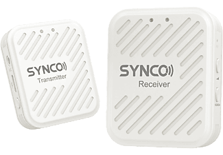 SYNCO WAir-G1(A1) ultrakompakt vezetéknélküli csiptetős mikrofon rendszer, fehér