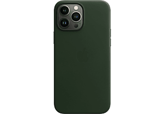APPLE iPhone 13 Pro Max MagSafe rögzítésű bőrtok, mamutfenyőzöld (mm1q3zm/a)