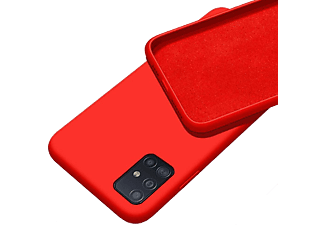 CASE AND PRO Huawei P Smart 2021 Premium szilikon tok, piros (PREM-PSMART21-R)