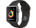 APPLE Watch Series 3 38mm asztroszürke okosóra fekete csuklópánttal