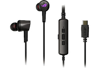 ASUS ROG Cetra II gaming fülhallgató mikrofonnal, RGB, USB Type-C, ANC, fekete (90YH02S0-B2UA00)