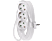 EMOS Elosztó, 3 aljzat, 5 méter, 3x1,5mm2, fehér (P0325R)