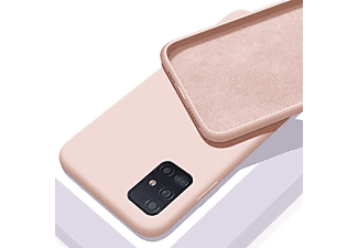 CASE AND PRO Premium szilikon tok, Xiaomi Mi 11 Lite NE, púder (CEL-PREM-MI11LNE-PU)