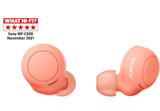 SONY WF-C500D TWS vezeték nélküli fülhallgató mikrofonnal, narancssárga