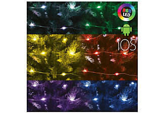 CHRISTMAS LIGHTING Smart fényfüzér, 100 db RGB MicroLED, 10 méter (ML 100 RGB SMART)