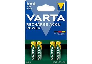 VARTA Longlife Ready2Use mikro akku 800mAh (4xAAA)