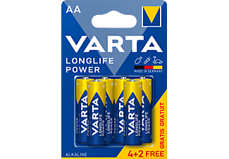 VARTA LONGLIFE Power BL 4+2 AA elem