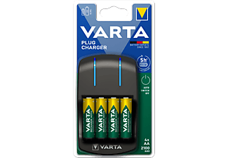 VARTA Plug akkutöltő 4x2100mAh akkumulátorral